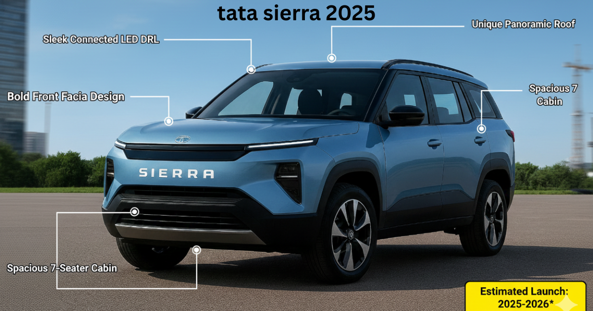 Tata Sierra Launch Date