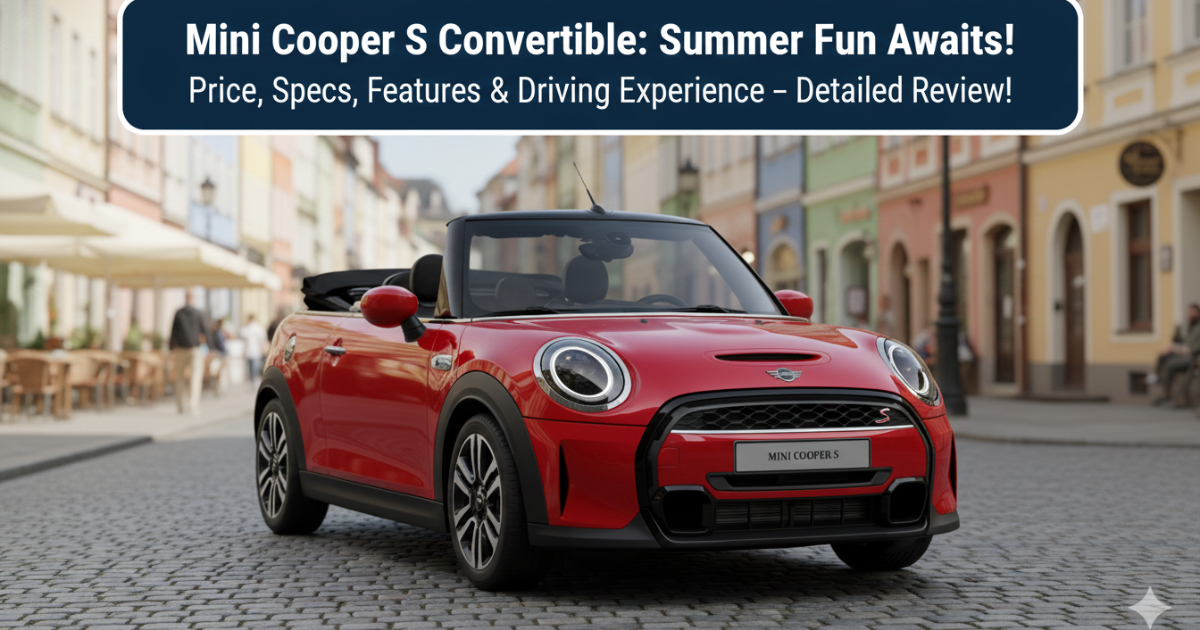 Mini Cooper Convertible Price