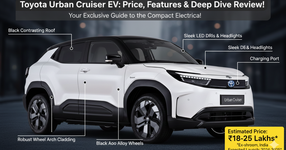 Toyota New Electric SUV Launch 2025
