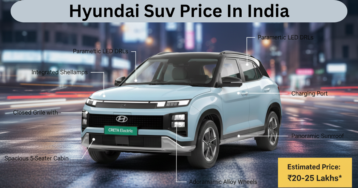 Hyundai Suv Price In India