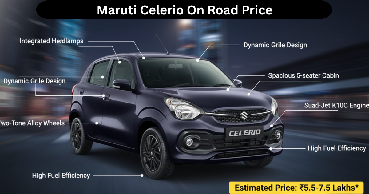 Maruti Celerio On Road Price