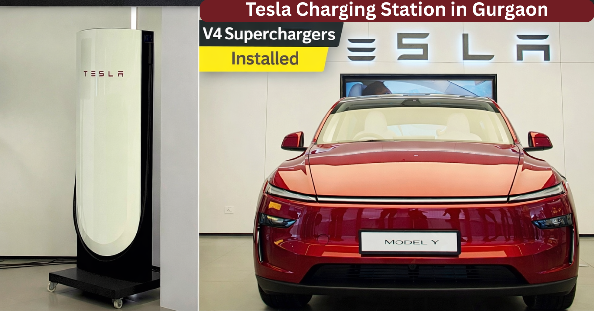 Tesla Charging Station in Gurgaon