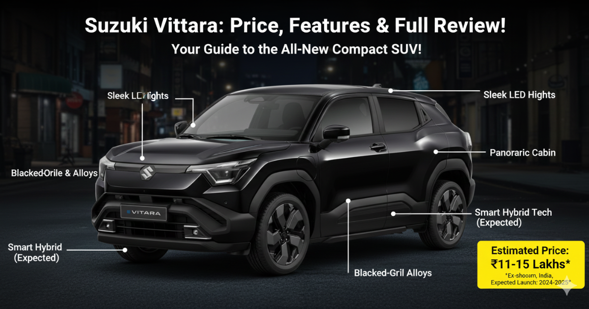 Maruti Suzuki e Vitara Price