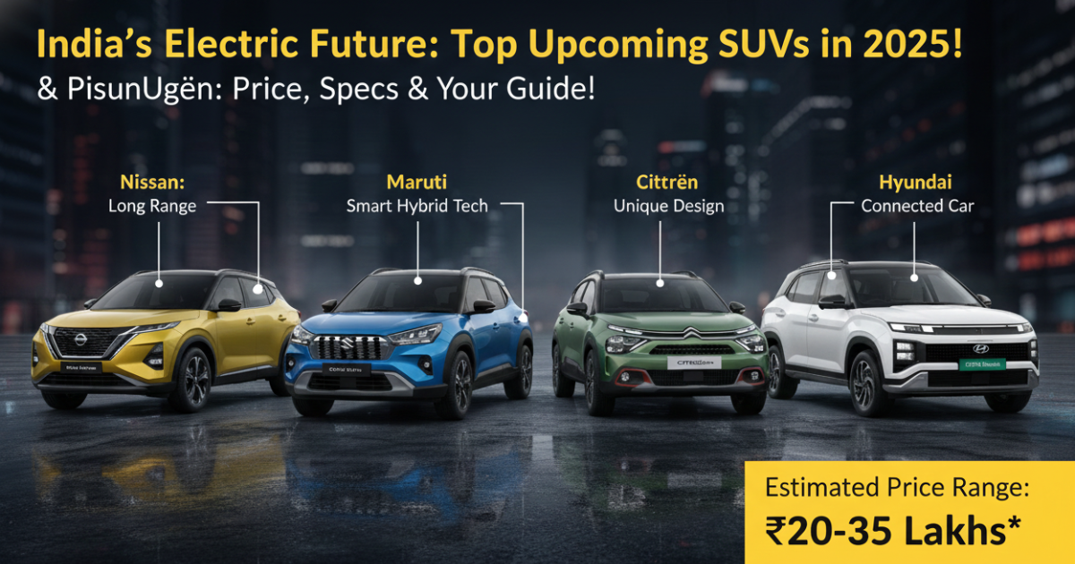 Upcoming SUVs in India 2025