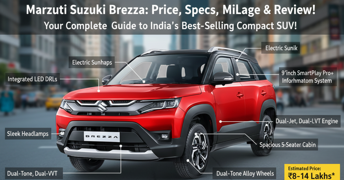 Maruti Suzuki Brezza On Road Price
