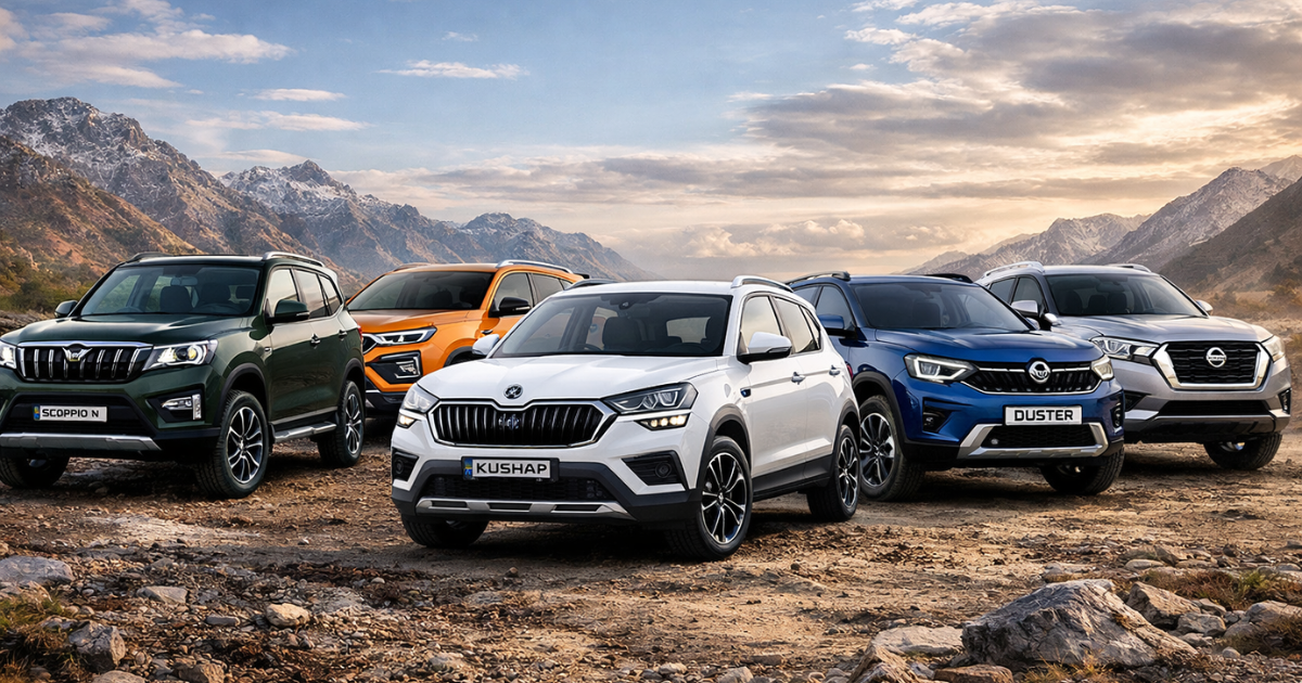 Upcoming SUVs in India 2026