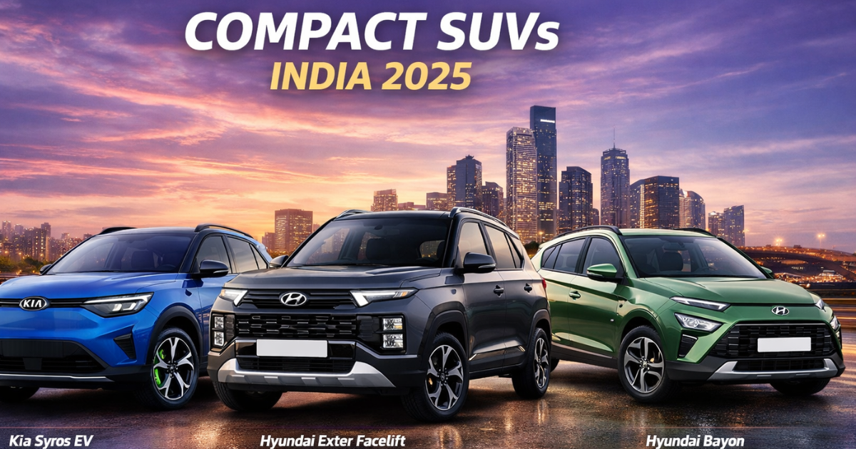 Upcoming Compact SUVs in India 2025