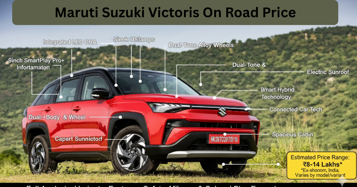 Maruti Suzuki Victoris On Road Price