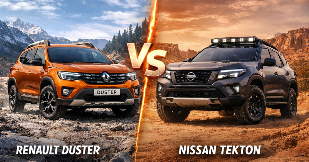 Renault Duster vs Nissan Tekton