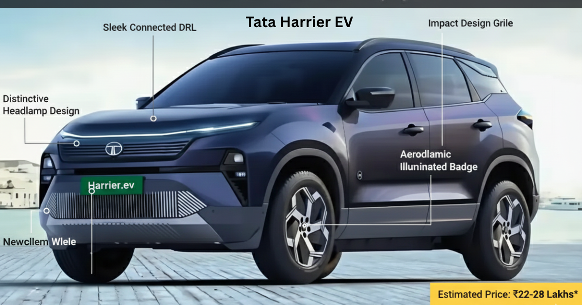 Tata Harrier EV Price in India