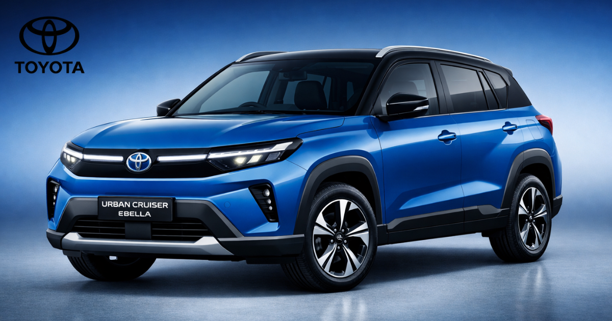 Toyota Urban Cruiser Ebella electric SUV